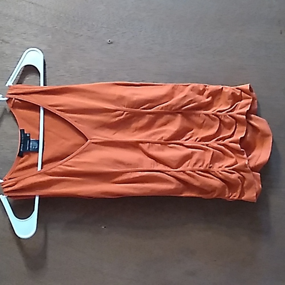 BCBGMaxAzria Orange Tank Top